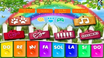 Tangkapan skrin Fun piano puzzle