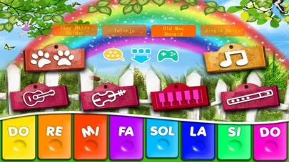 Tangkapan skrin Fun piano puzzle