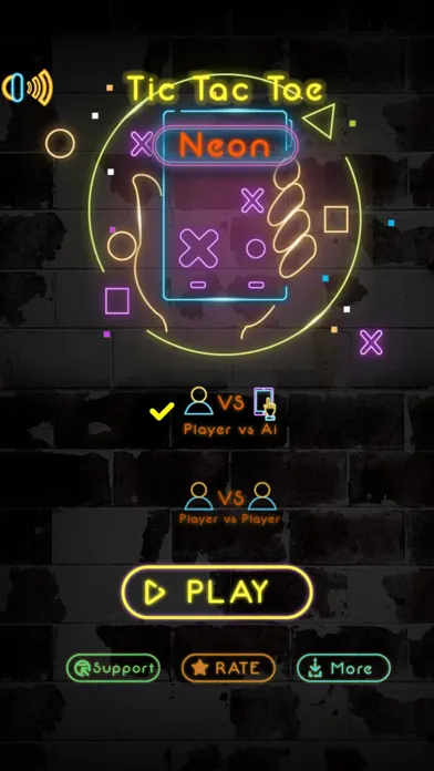 Tic Tac Toe Neon Game應用截圖