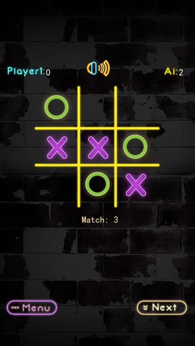 Tic Tac Toe Neon Game應用截圖