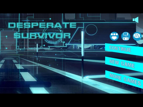 Tangkapan layar Desperate Survivor iPad 