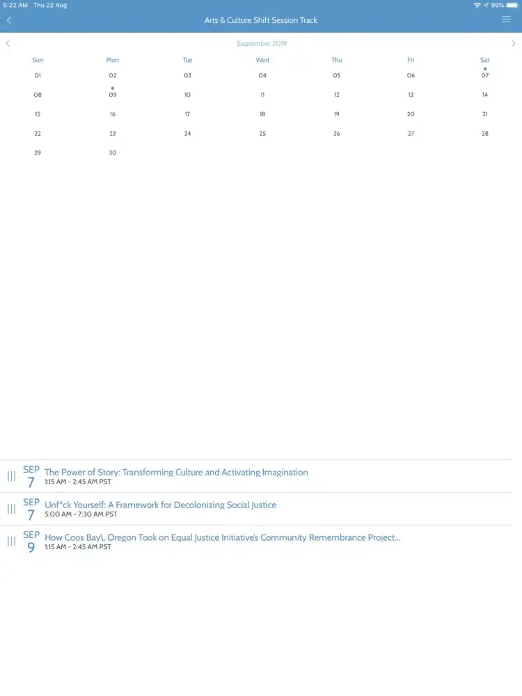 تصاویر AMP 2019:Democracy Under Siege iPad 