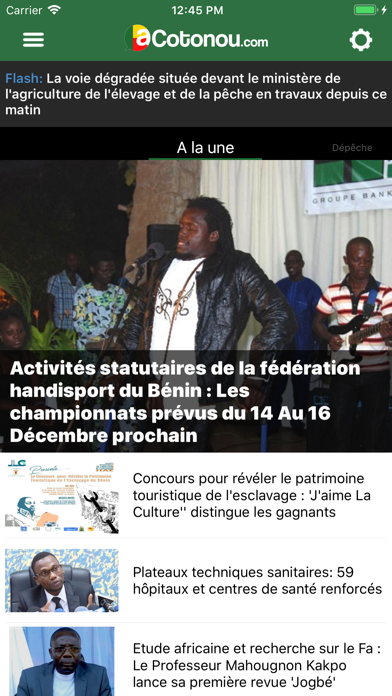 aCotonou.com Screenshots