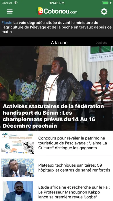 aCotonou.com Screenshots