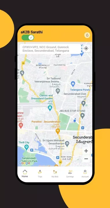 aK2B Sarathi: Bid,Your Price Screenshots