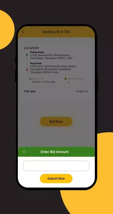 aK2B Sarathi: Bid,Your Price Screenshots