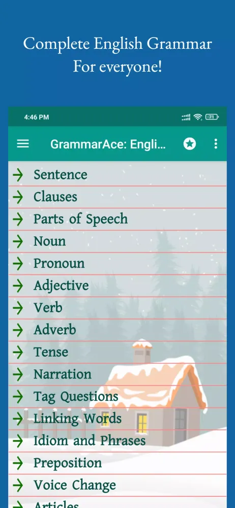 English Grammar for All Levels Screenshots