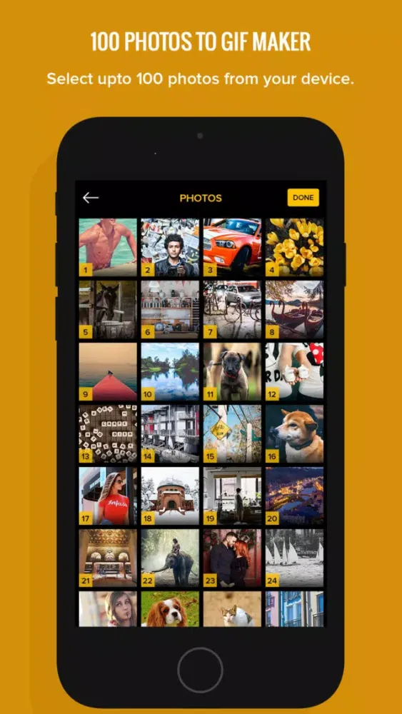 100 Photos to GIF Maker GIFs Ekran Görüntüleri