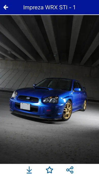 HD Car Wallpapers - Subaru Impreza WRX STI Edition应用截图