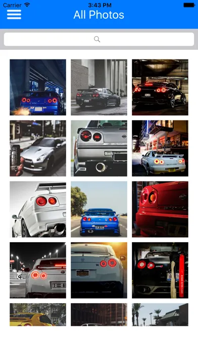 Capturas de tela do HD Car Wallpapers - Nissan Skyline & GTR Edition