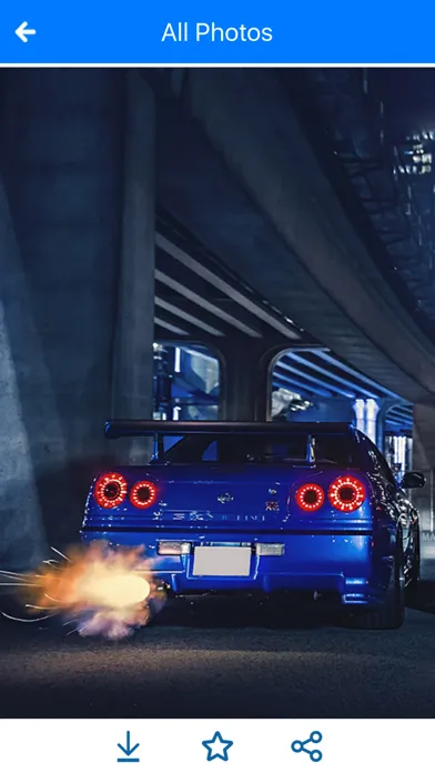 Capturas de tela do HD Car Wallpapers - Nissan Skyline & GTR Edition