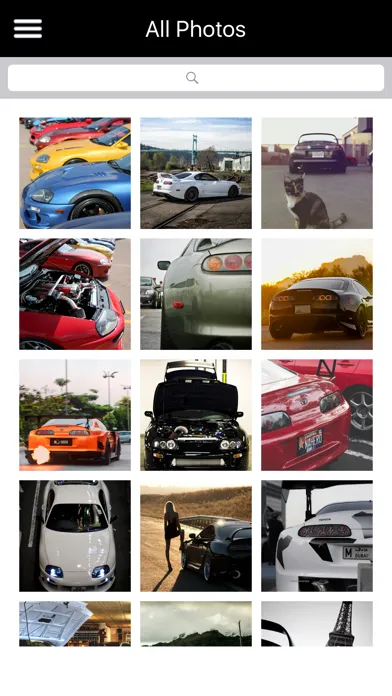 Скриншоты HD Car Wallpapers - Toyota Supra Edition