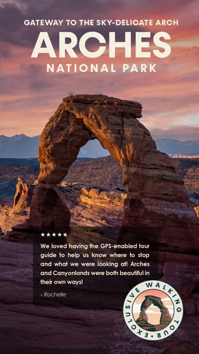 Arches & Utah Parks Audio Tour Screenshots