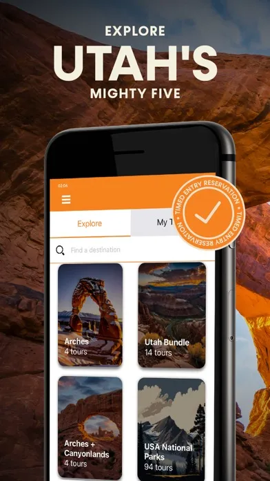 Arches & Utah Parks Audio Tour Screenshots