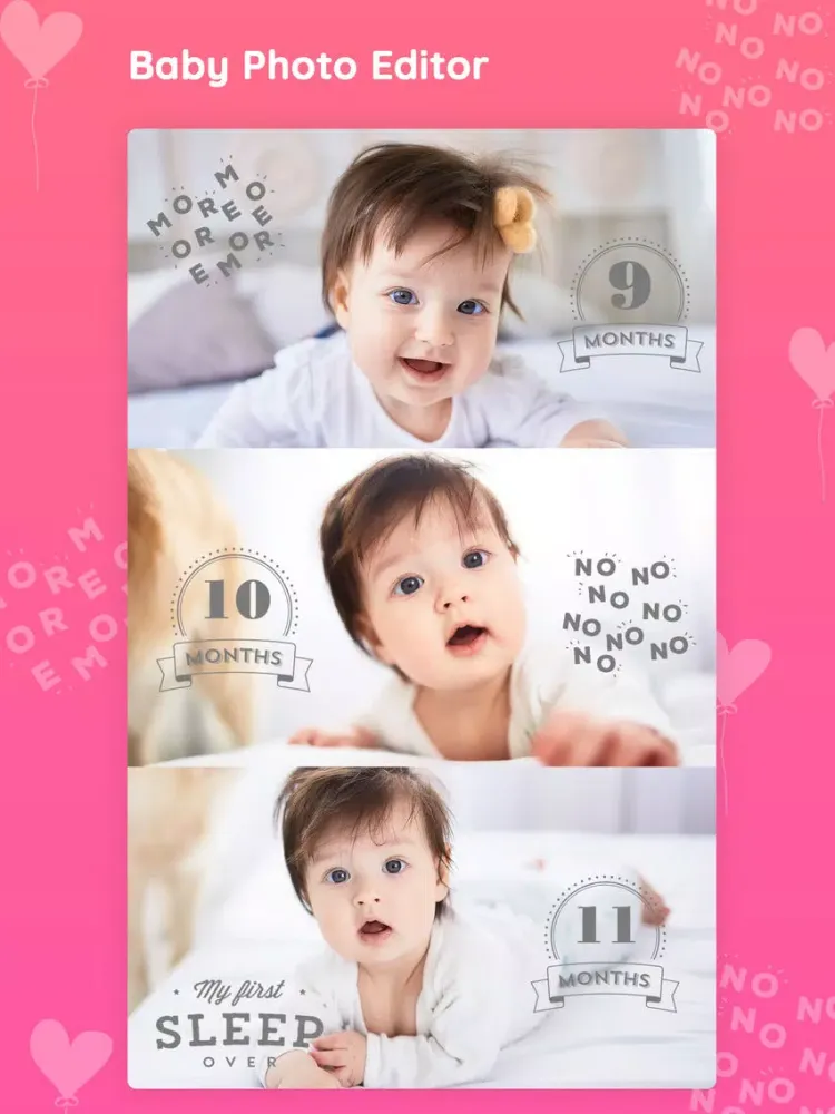 Baby photo editor & Art Maker iPad 应用截图