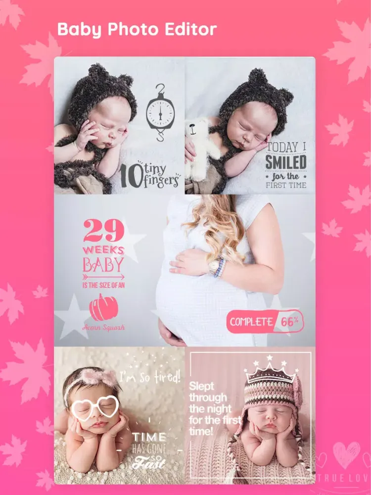Baby photo editor & Art Maker iPad 应用截图