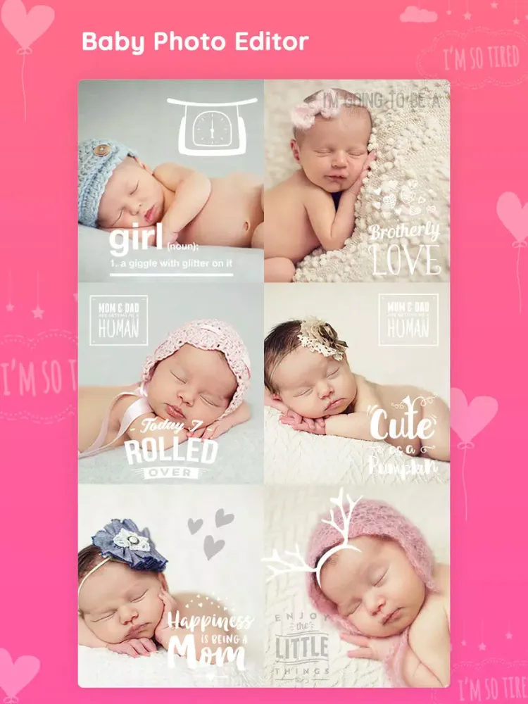 Baby photo editor & Art Maker iPad 应用截图
