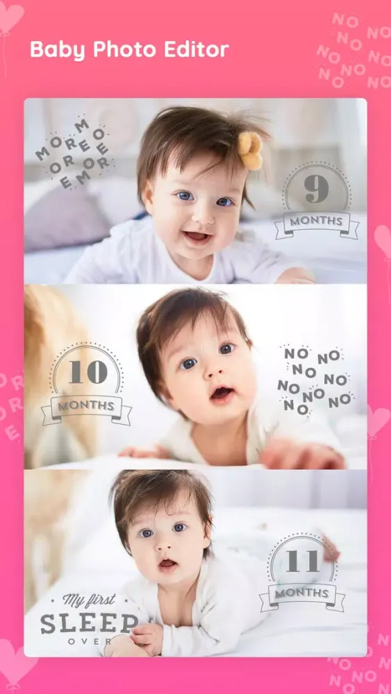 Baby photo editor & Art Maker应用截图