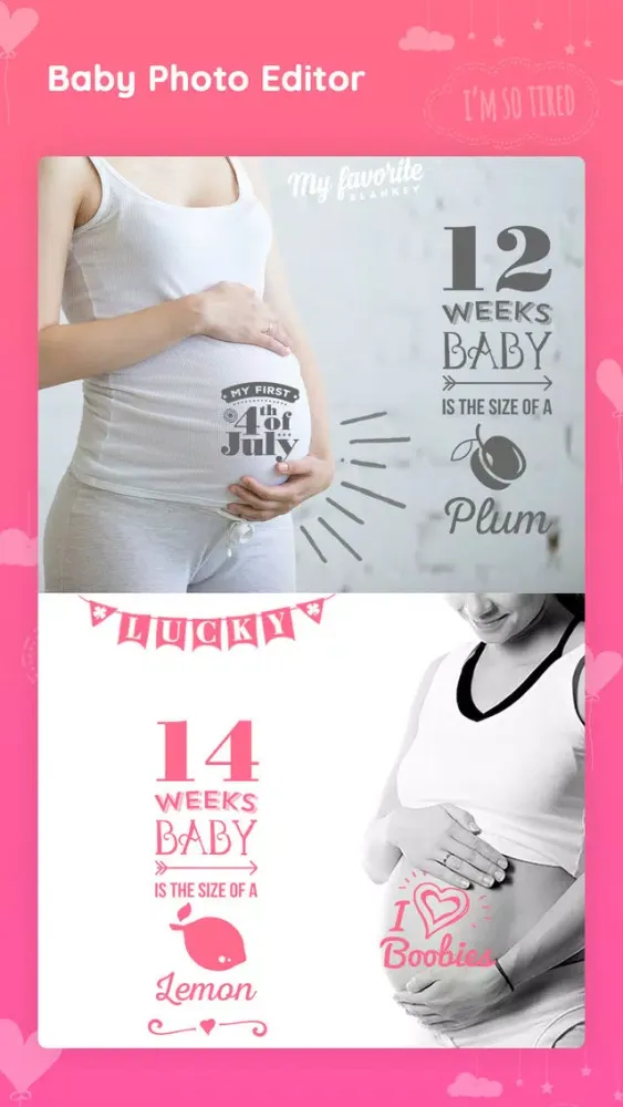 Baby photo editor & Art Maker应用截图