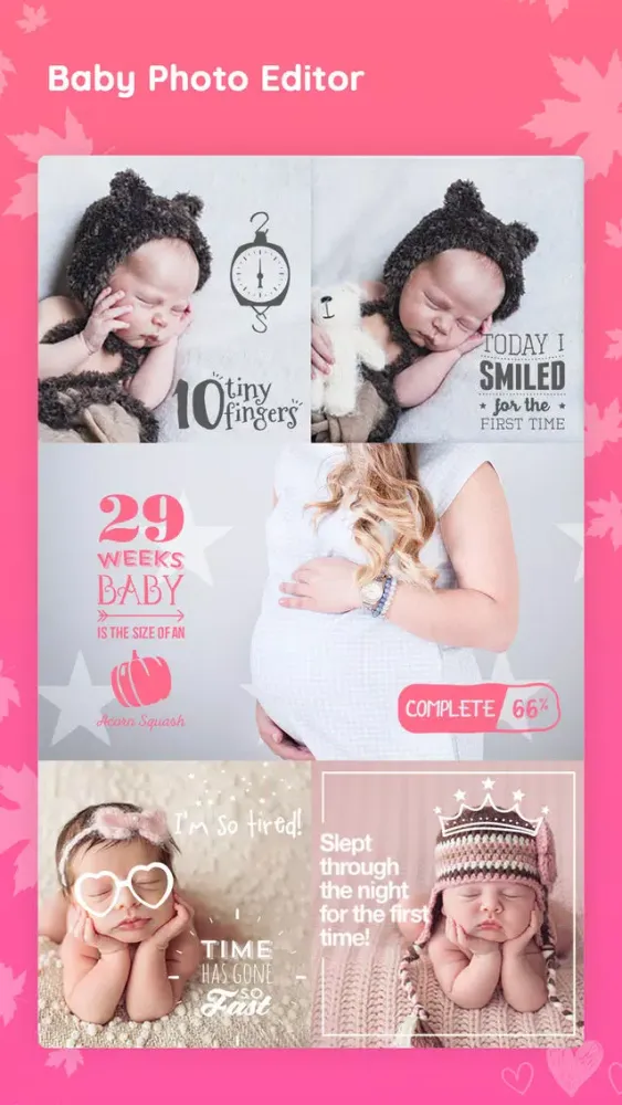 Baby photo editor & Art Maker应用截图