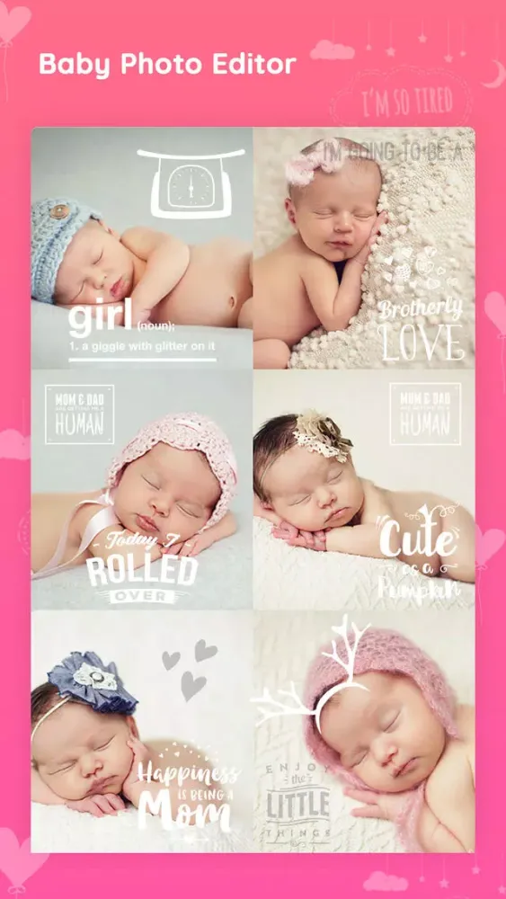 Baby photo editor & Art Maker应用截图