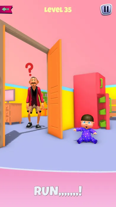 Baby Survival Escape Dad Game Screenshots