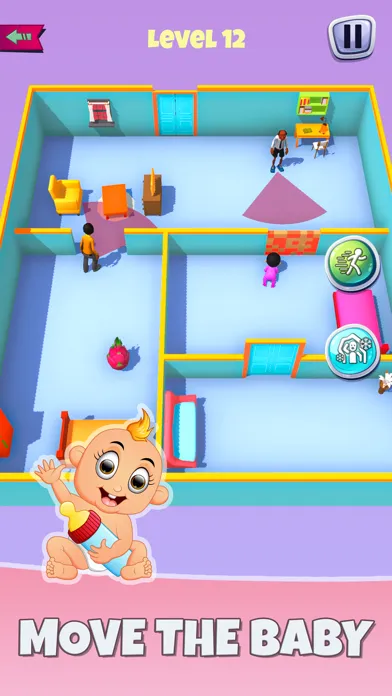 Baby Survival Escape Dad Game Screenshots