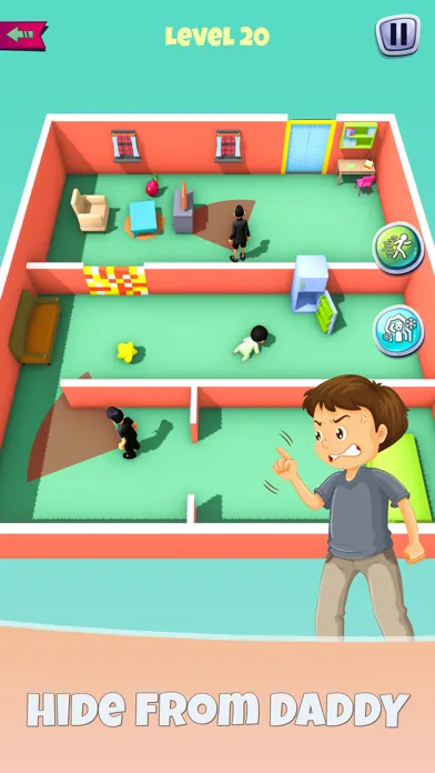 Baby Survival Escape Dad Game Screenshots