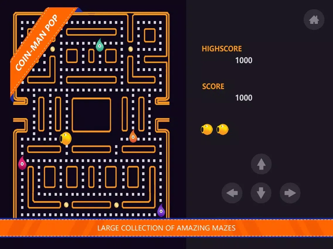 Zrzuty ekranu Coin-Man Pop Man iPad 
