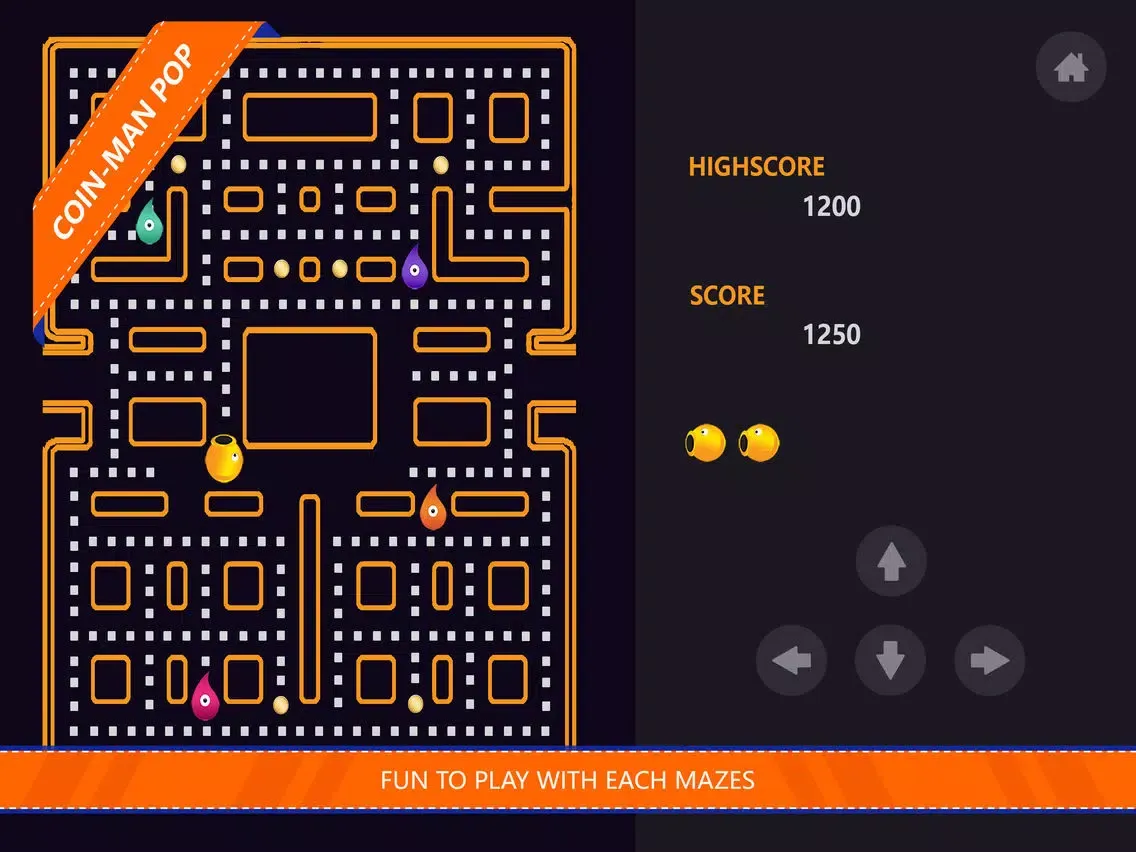 Zrzuty ekranu Coin-Man Pop Man iPad 