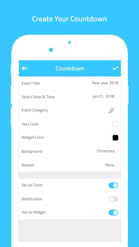 Countdown Event - Widget Maker স্ক্রিনশট