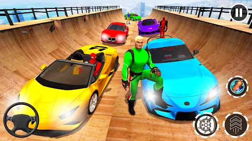 Capturas de tela do Extreme City GT Car Stunts 3D