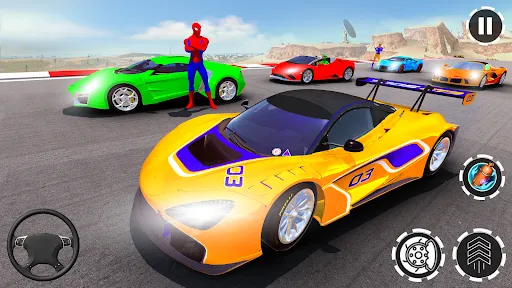 Capturas de tela do Extreme City GT Car Stunts 3D