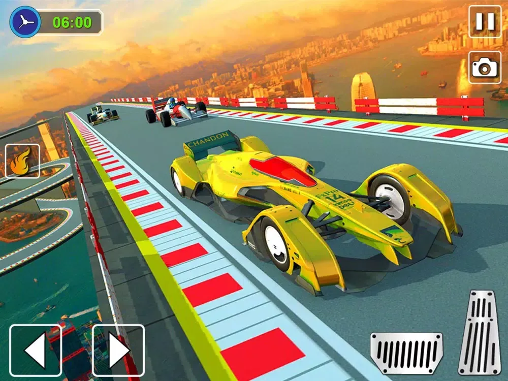 Ảnh chụp màn hình của Formula 1 Nitro Rush Racing iPad 