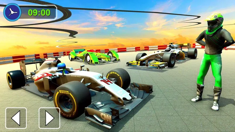 Ảnh chụp màn hình của Formula 1 Nitro Rush Racing