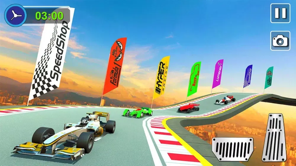 Ảnh chụp màn hình của Formula 1 Nitro Rush Racing