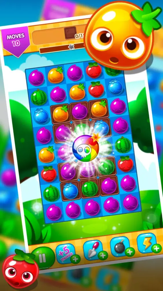 Ảnh chụp màn hình của Fruit Crush - Splash the Fruit