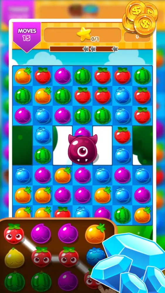 Ảnh chụp màn hình của Fruit Crush - Splash the Fruit
