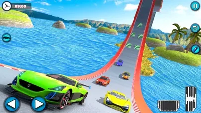 صور GT Car Mega Jumps Over The Sea