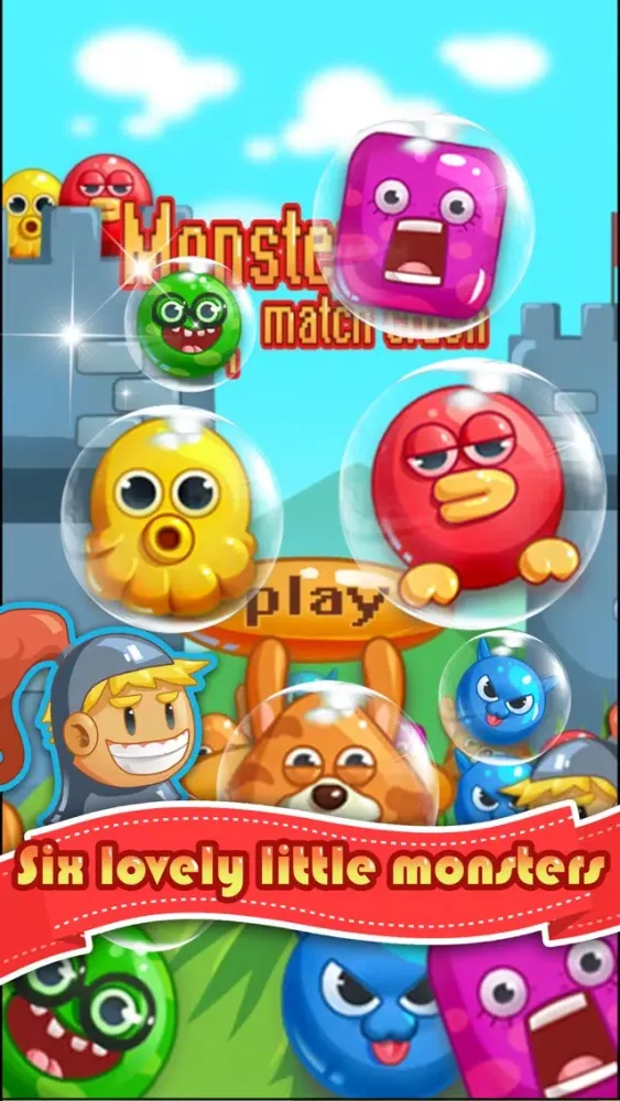 monster match crush puzzle Screenshots