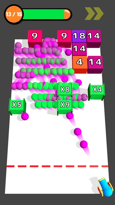 Zrzuty ekranu Multiballs!