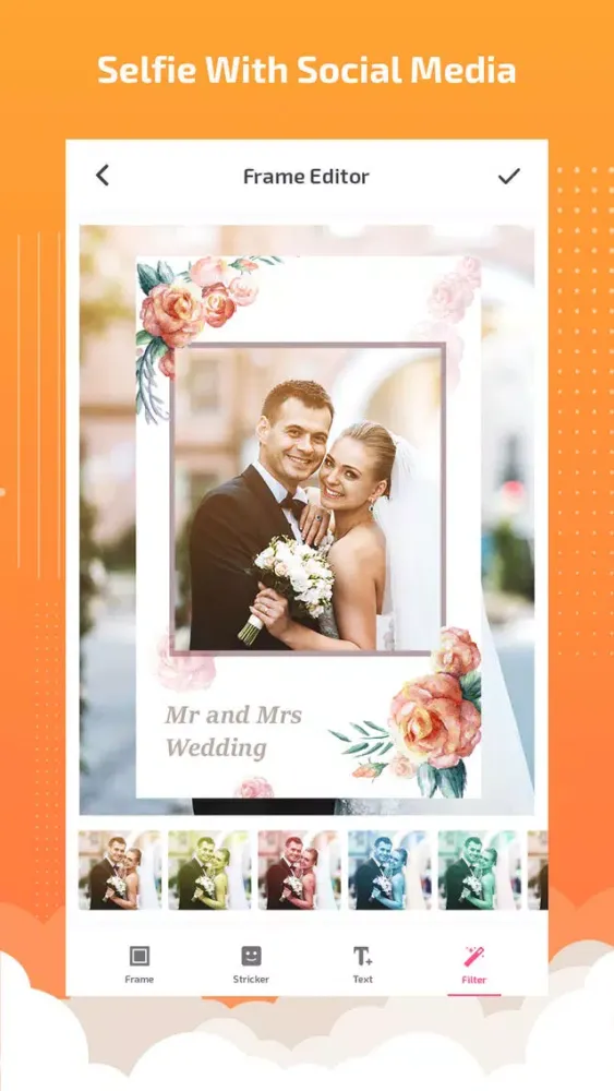 Selfie booth - selfie editor应用截图