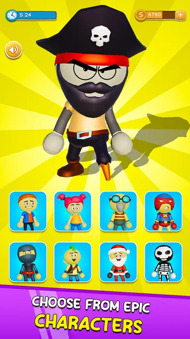 Zrzuty ekranu Shortcut Run 3D: Staking Race