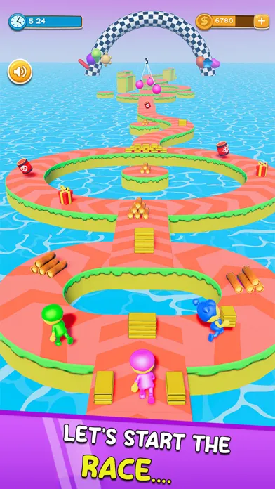 Zrzuty ekranu Shortcut Run 3D: Staking Race