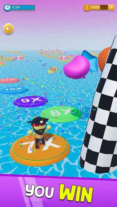 Zrzuty ekranu Shortcut Run 3D: Staking Race
