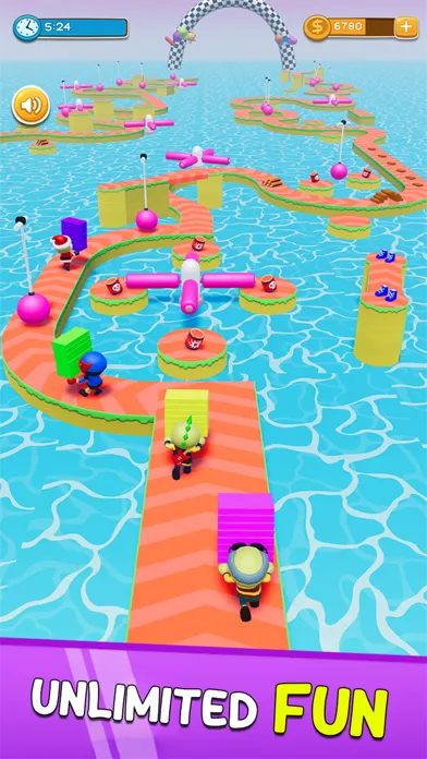 Zrzuty ekranu Shortcut Run 3D: Staking Race