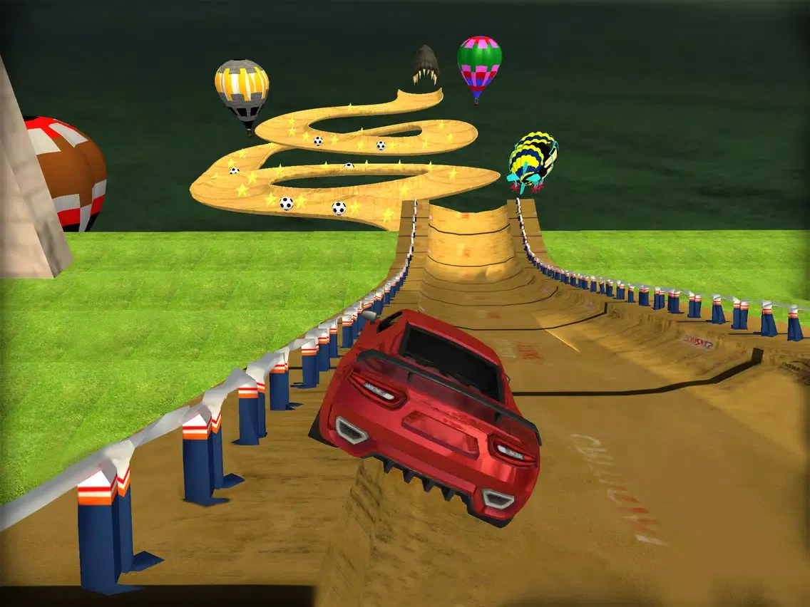 Capturas de tela do Super Speed Hero Mega Ramp iPad 