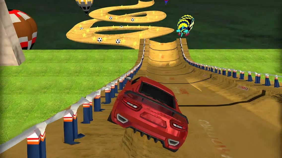 Capturas de tela do Super Speed Hero Mega Ramp
