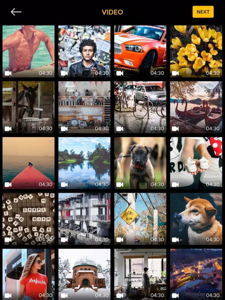 Reverse Video - Reverse Camera iPad 应用截图