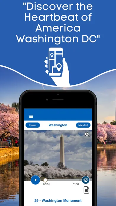 Washington DC Monuments Tour 스크린샷